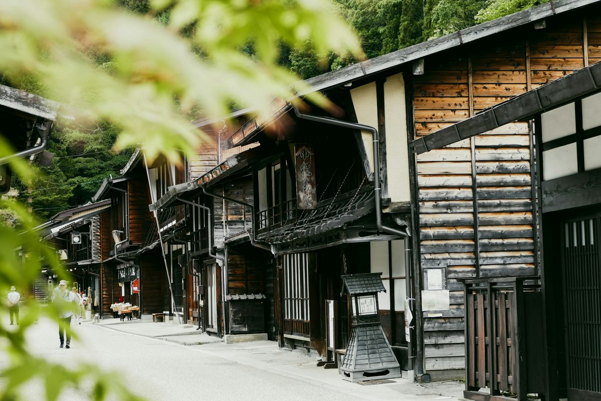 木の街並み