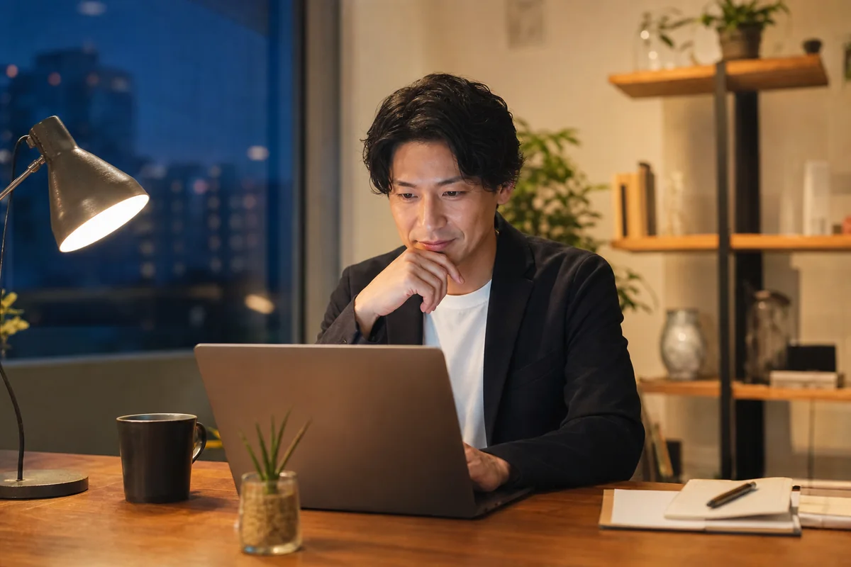 Web広告の開始後にホームページと問い合わせ内容を確認している人
