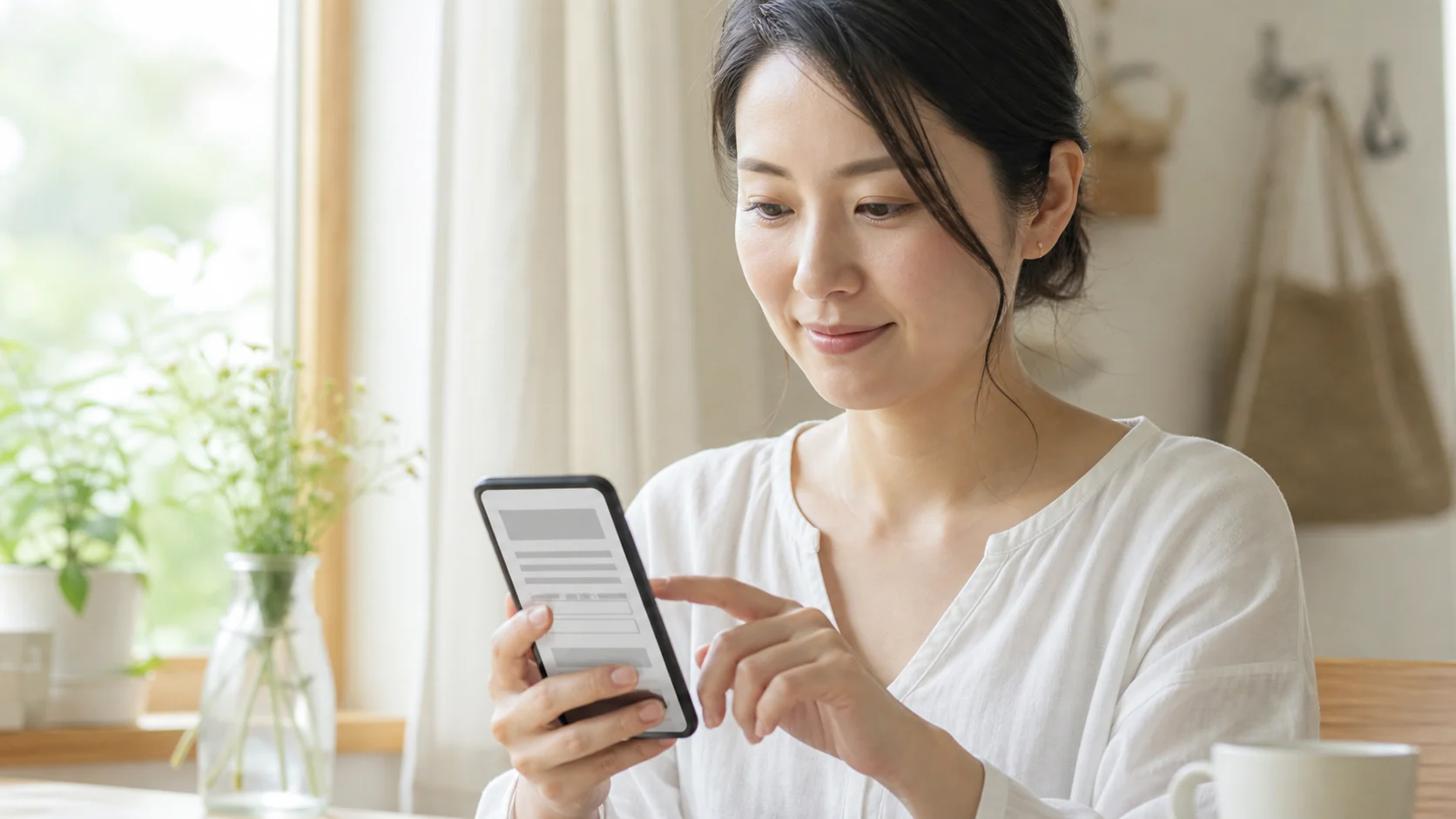 連絡方法を確認しながらホームページを見る事業者
