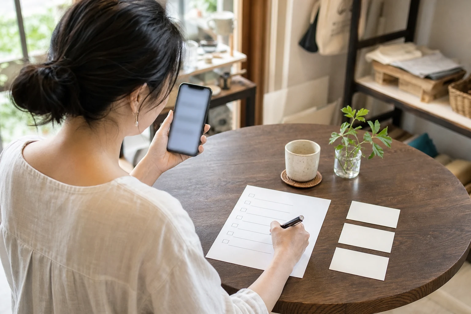 SNSから来た人へ案内する情報を整理する